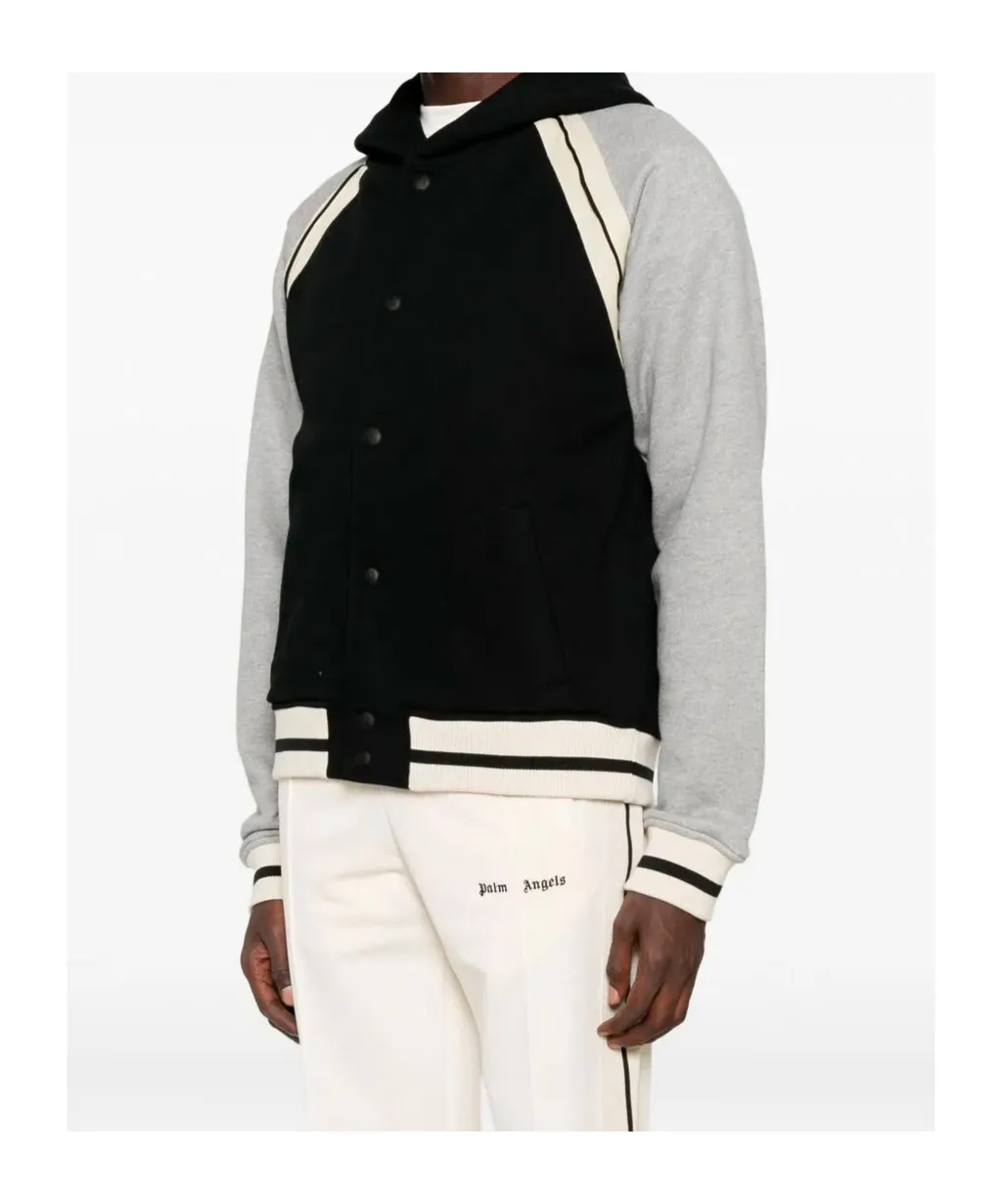 Curved Logo Bomber Jacket