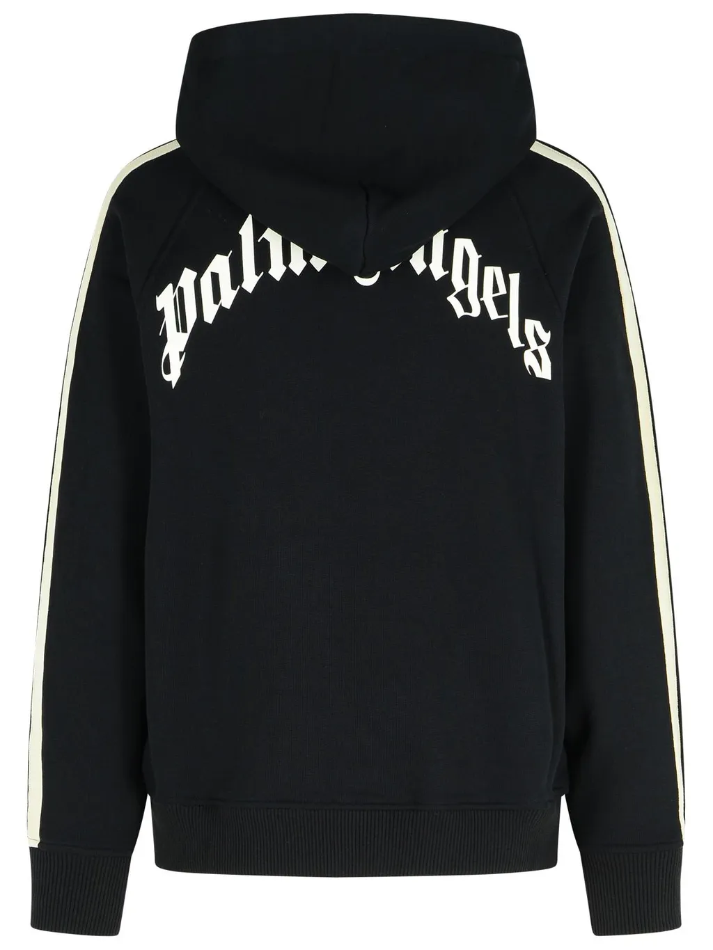 Curved Logo Printed Hoodie