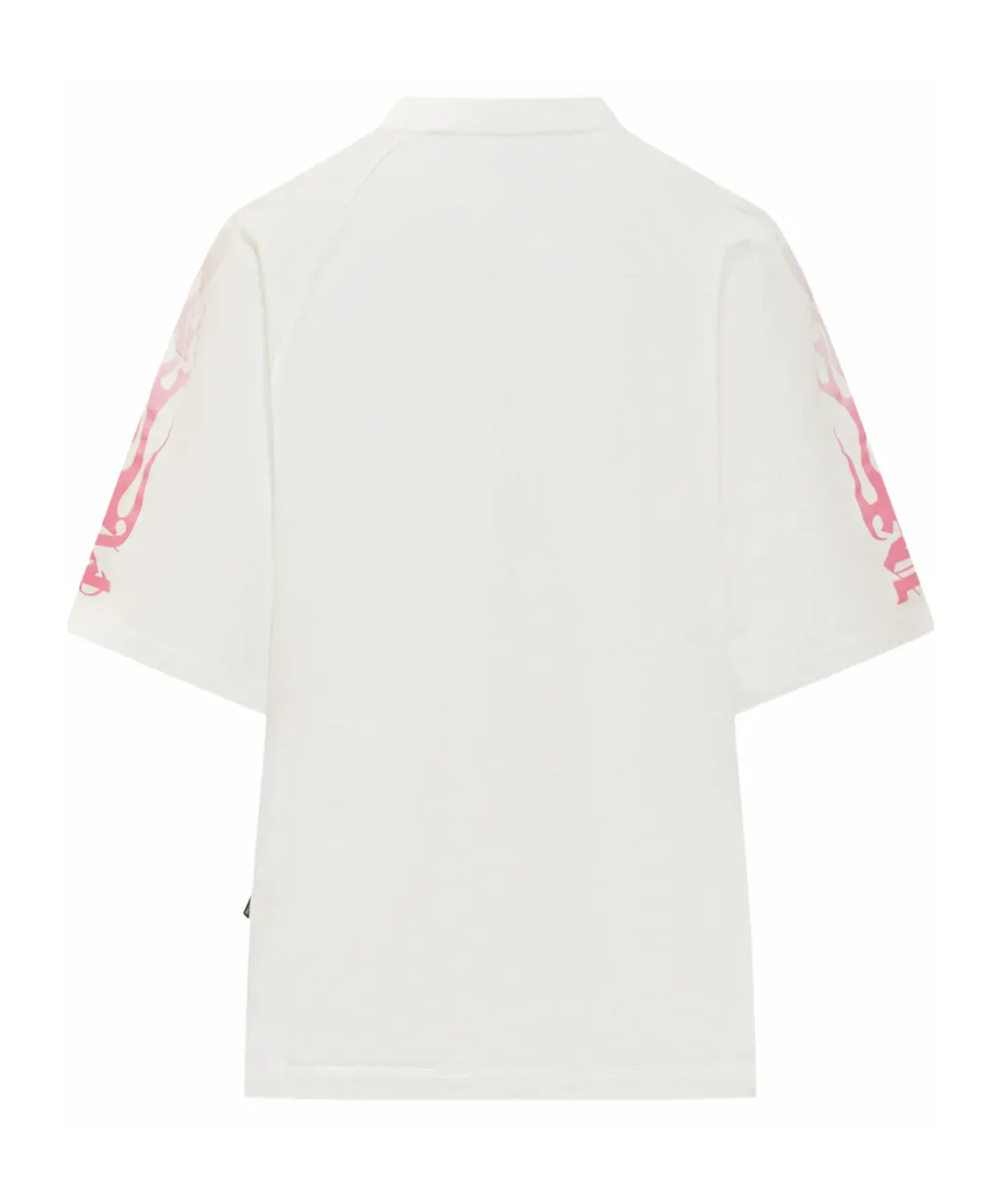 Flame-Print Loose Tee