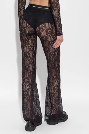 Elastic Waist Casual Pants
