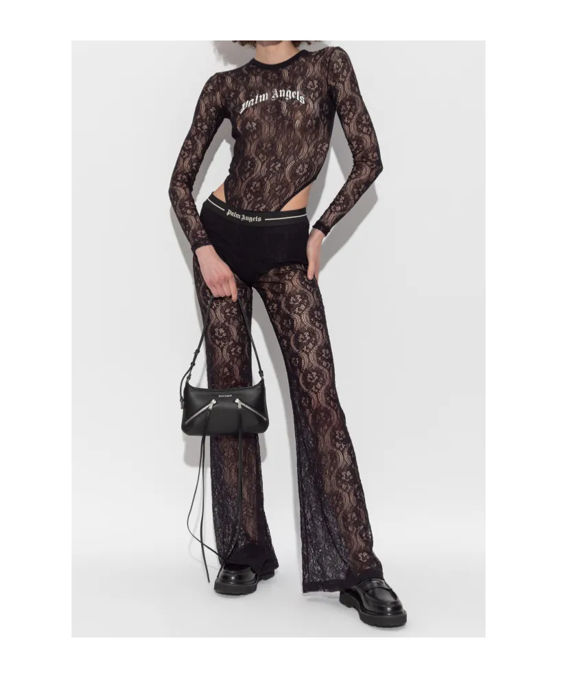 Lace Logo Bodysuit