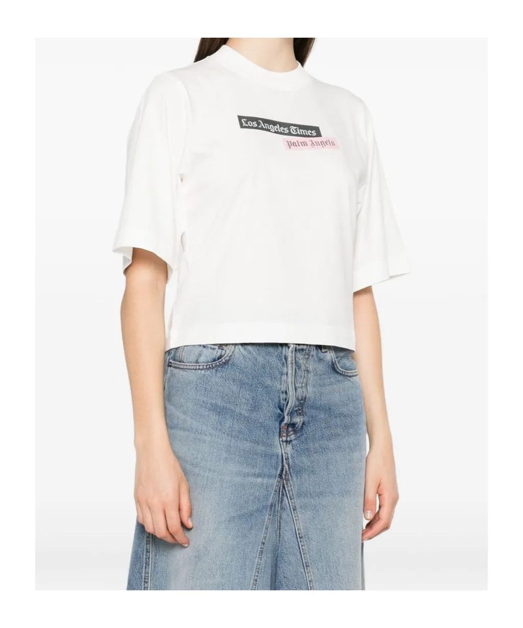 Logo Printed Crewneck T-Shirt