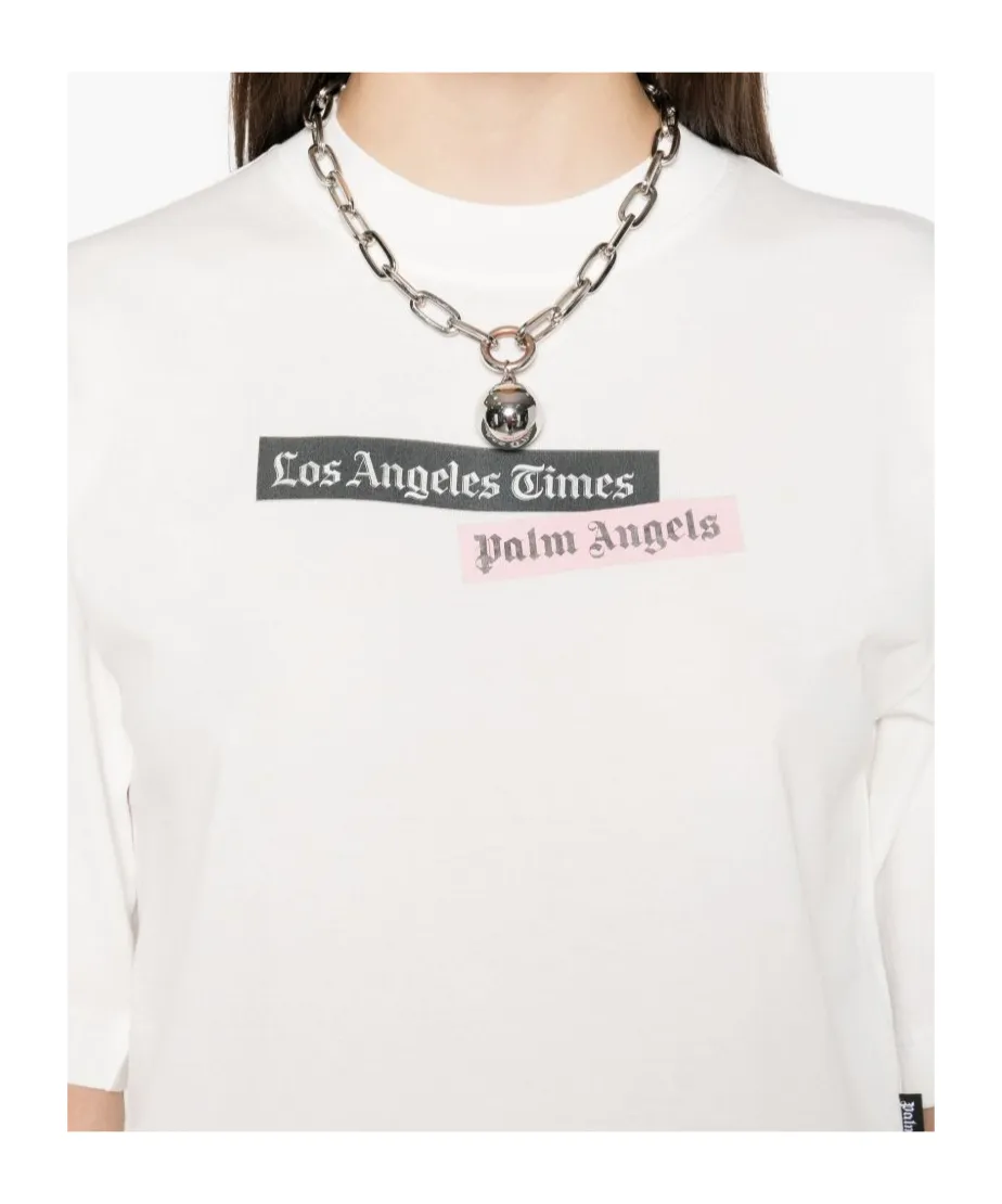 Logo Printed Crewneck T-Shirt