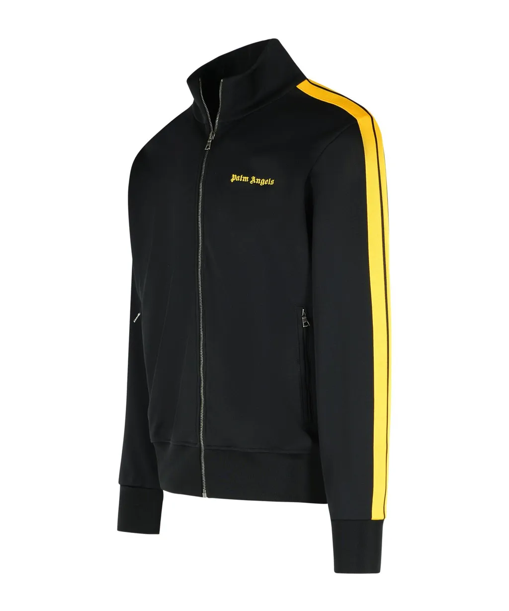 Logo Embroidered Zipped Track Jacket