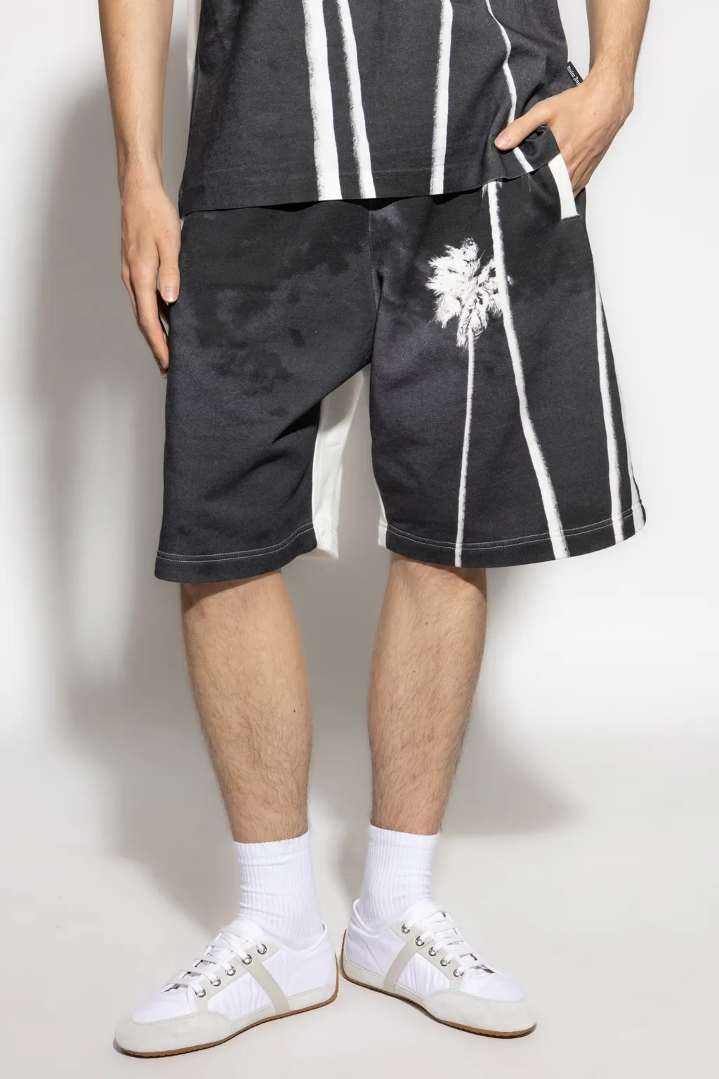 Graphic Printed Shorts