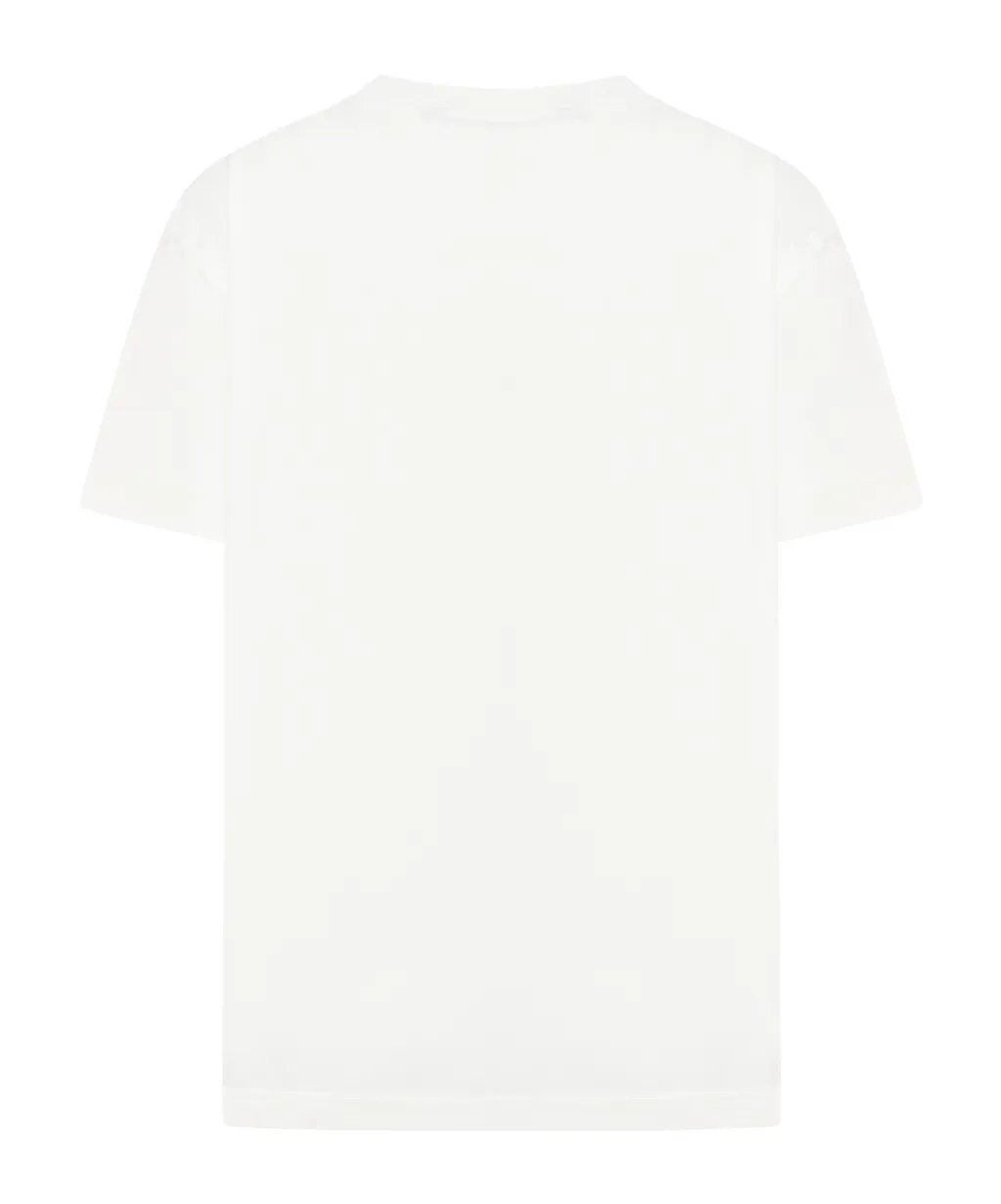 Curved Logo Crewneck T-Shirt
