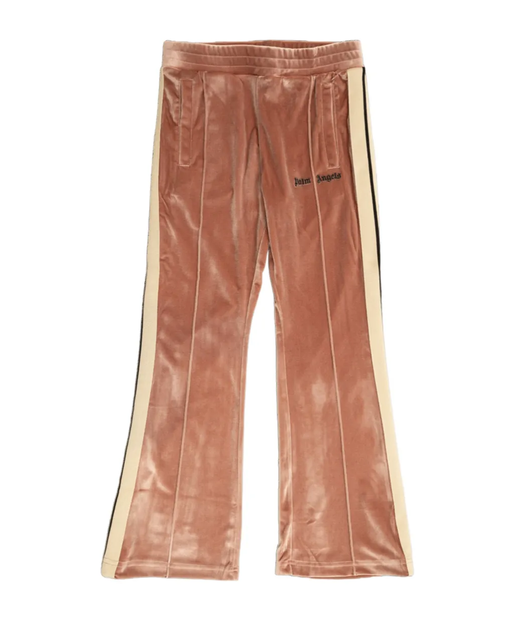 Elasticated Waistband Velvet Trousers