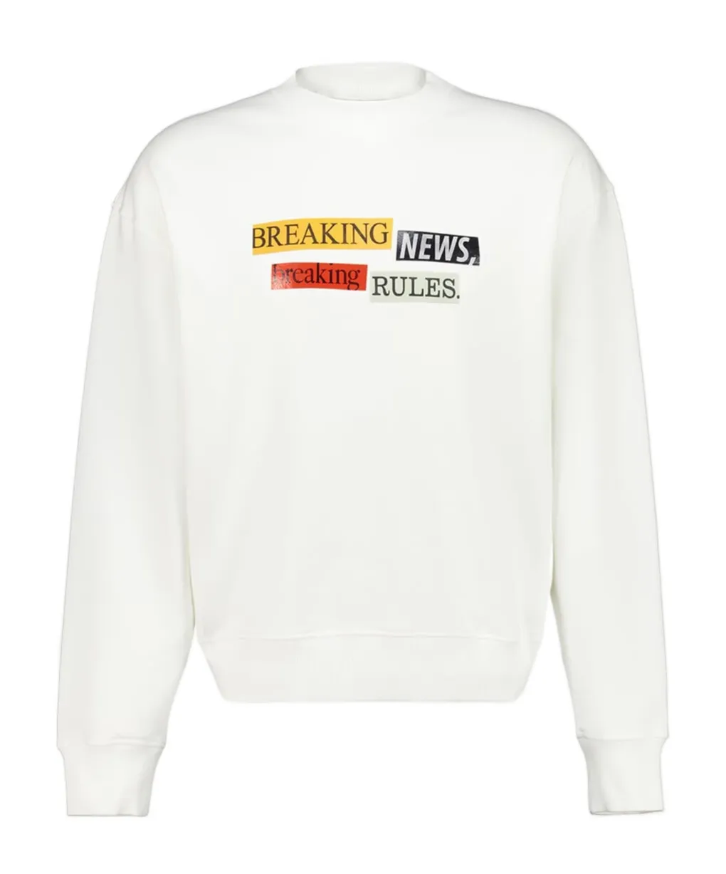 Quote Crew-Neck Sweatshirt