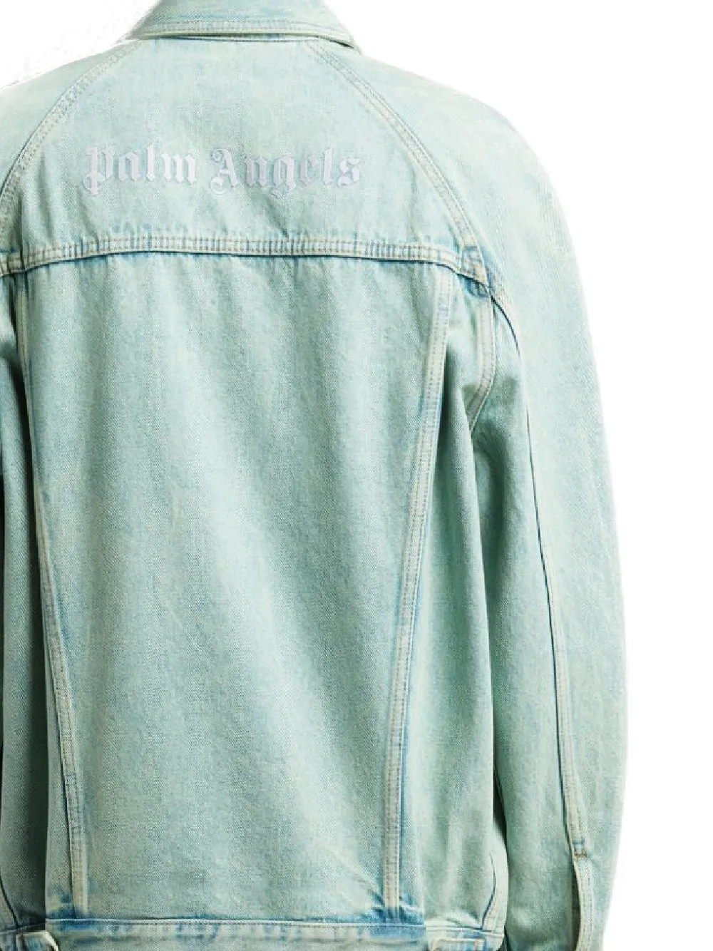 Overdyed Buttoned Denim Jacket