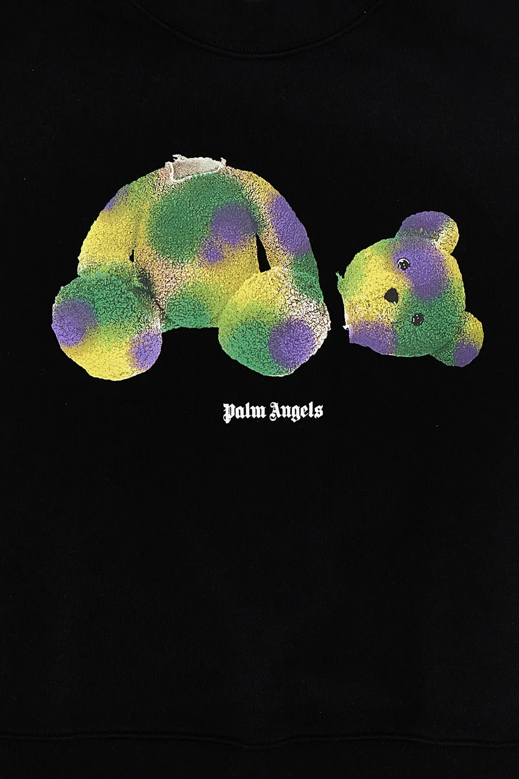 Bear-Printed Crewneck T-Shirt