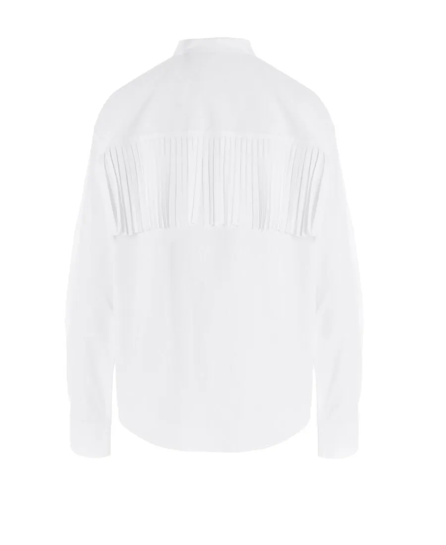 Fringe-Detailed Shirt
