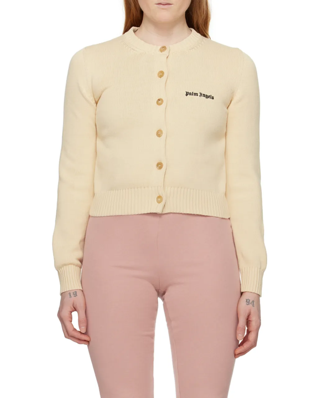 Logo Embroidered Crewneck Knitted Jumper
