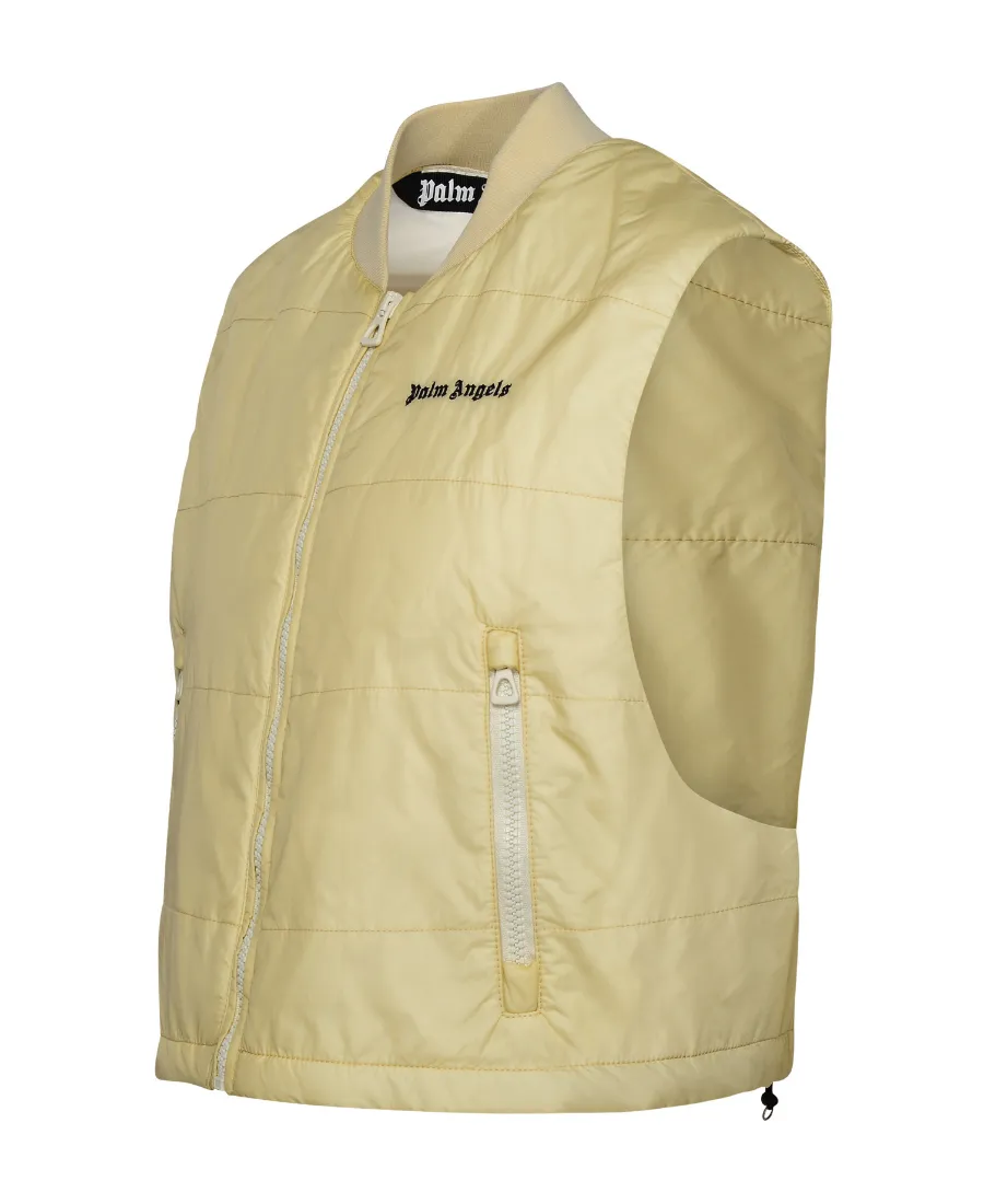 Logo Detailed Padded Vest