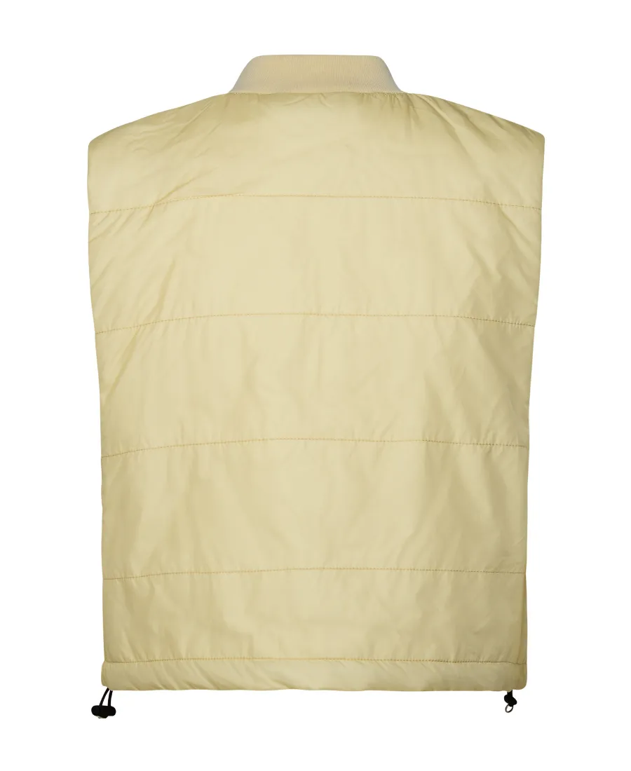 Logo Detailed Padded Vest