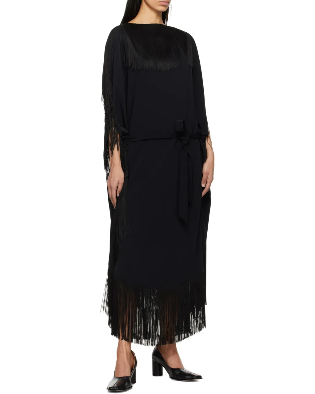 Boat Neck Maxi Dress