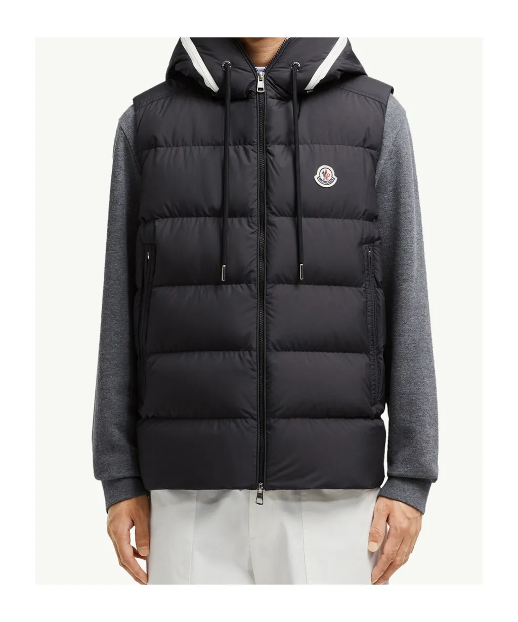 Zip-Up Hooded Gilet