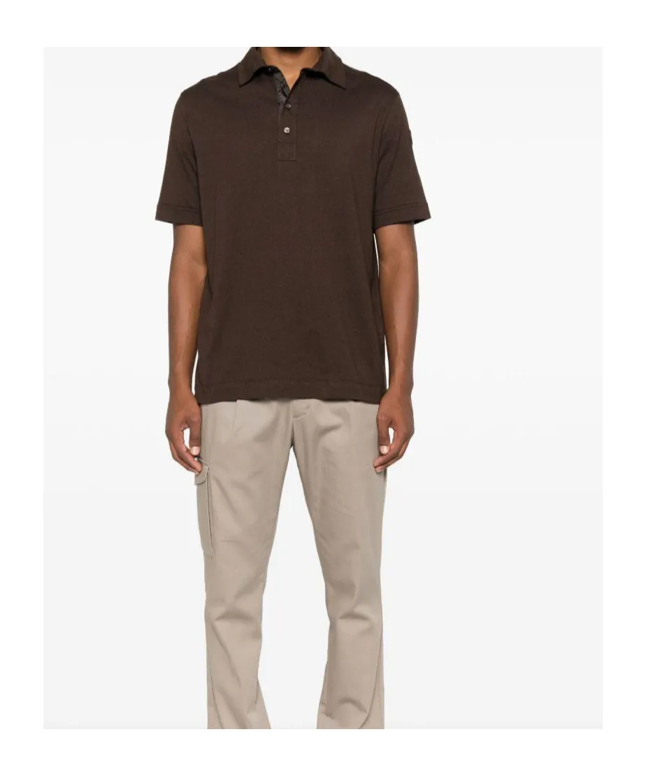 Logo-Patch Polo Shirt