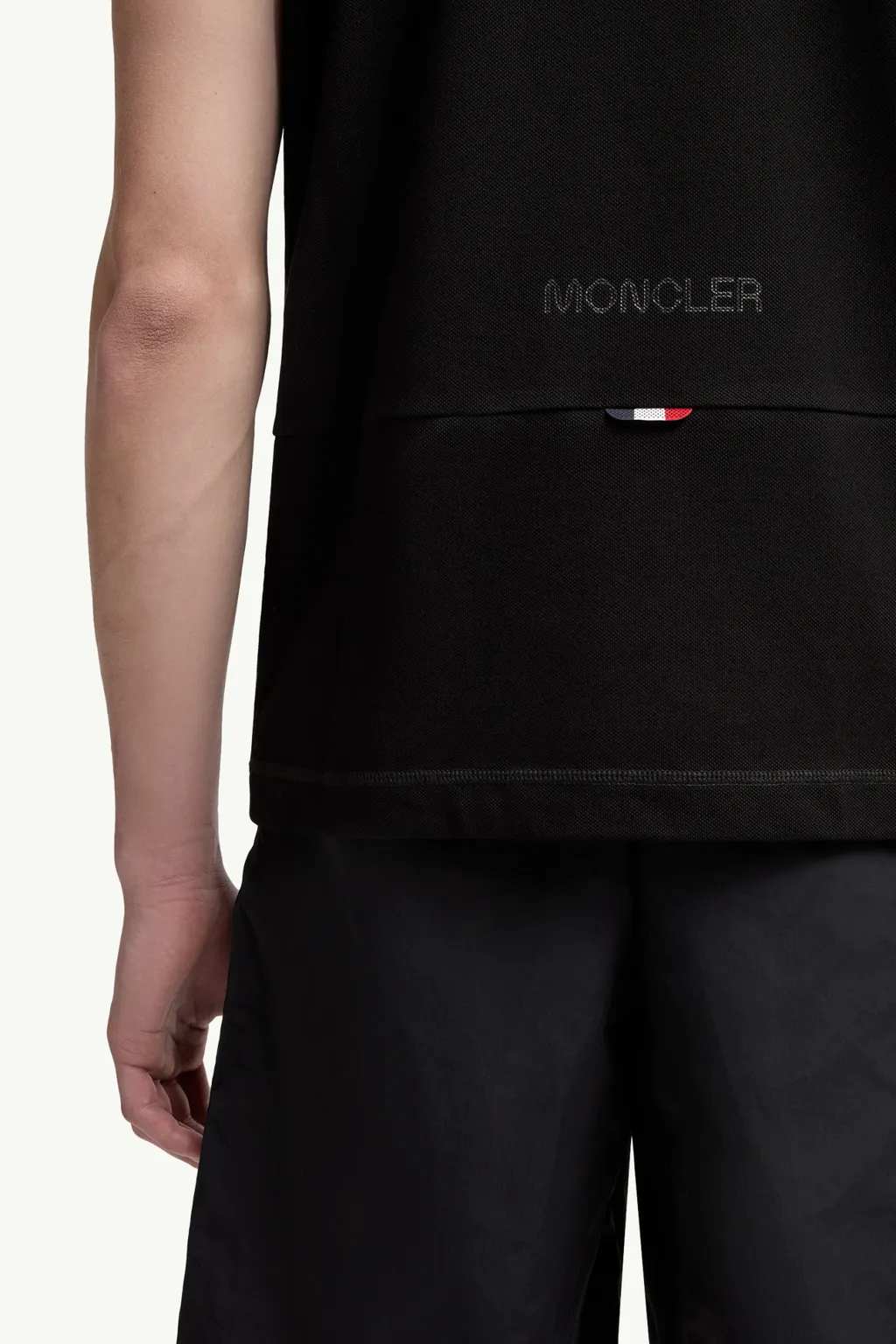 Logo Patch Cotton Piquet Polo Shirt