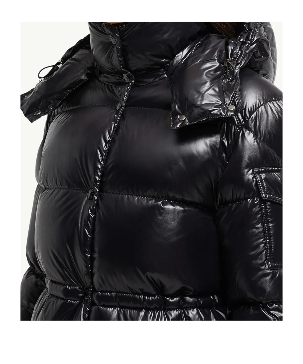 Cavettaz Hooded Long Down Jacket