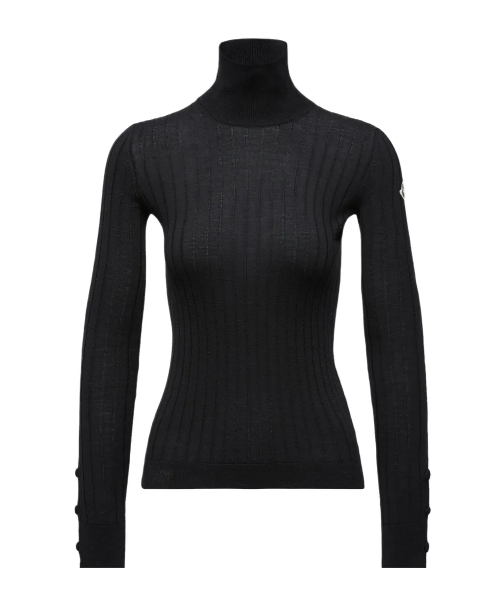 Wool & Cashmere Turtleneck Sweater