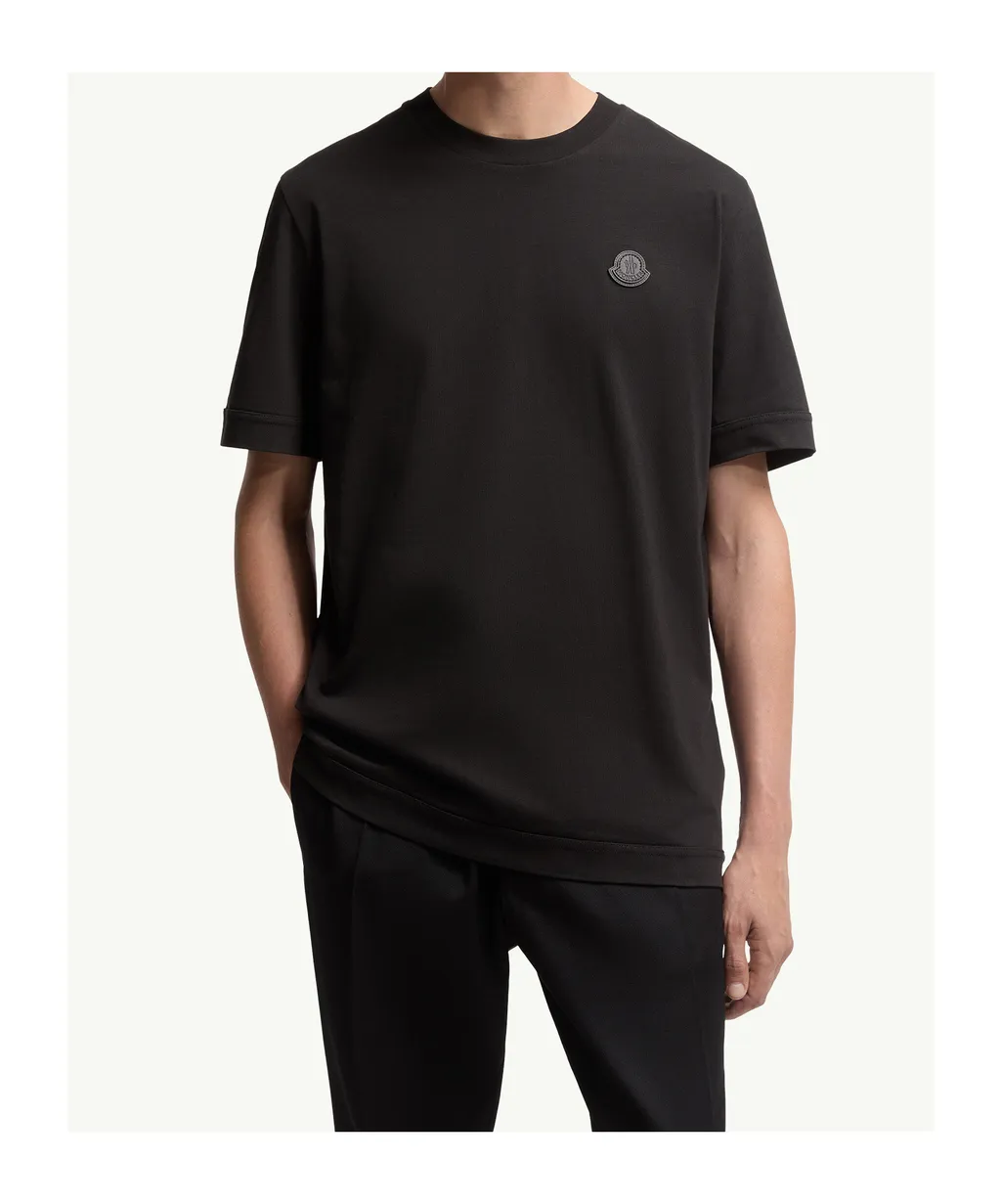 Logo Patch Crewneck T-Shirt