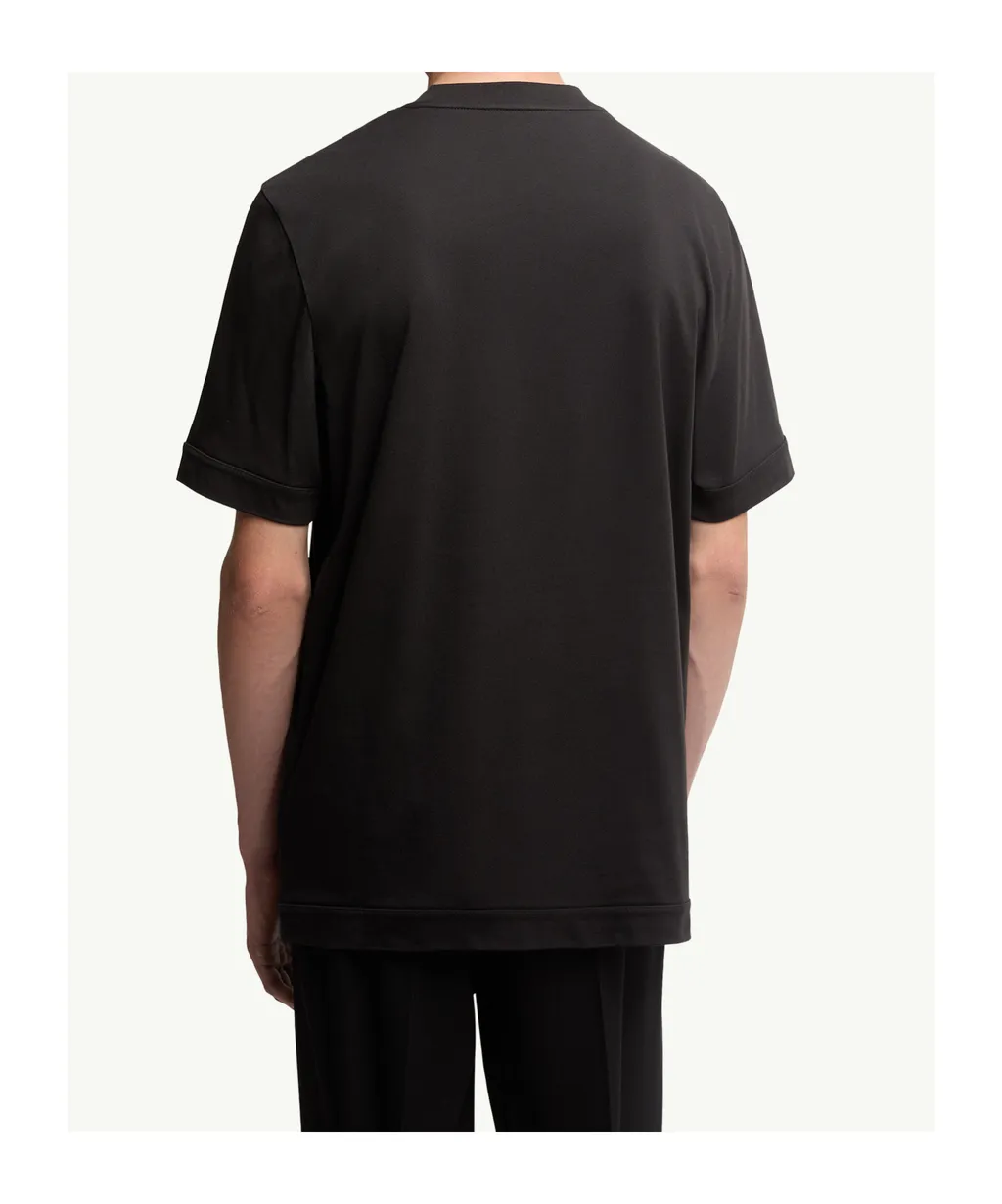 Logo Patch Crewneck T-Shirt