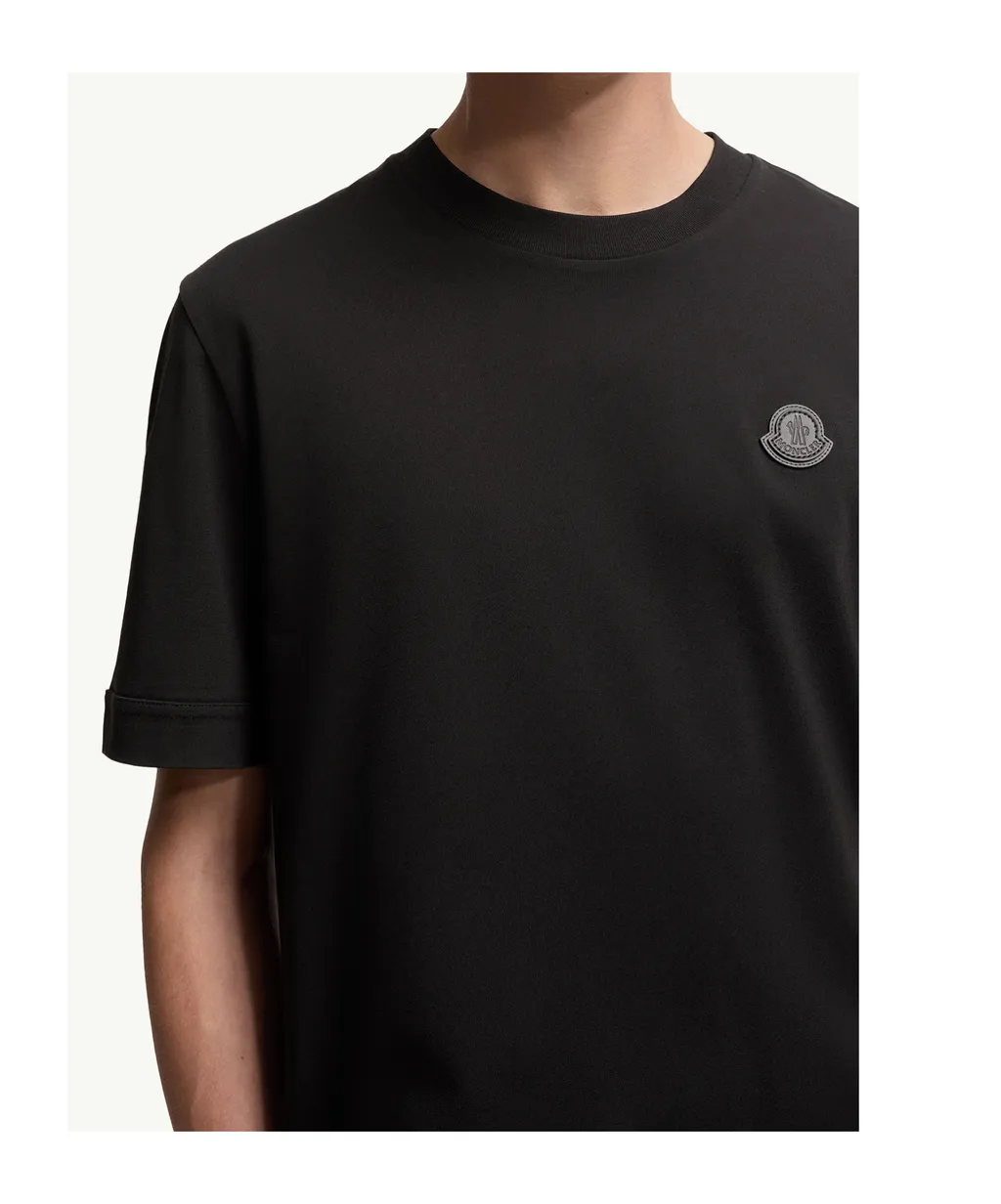 Logo Patch Crewneck T-Shirt