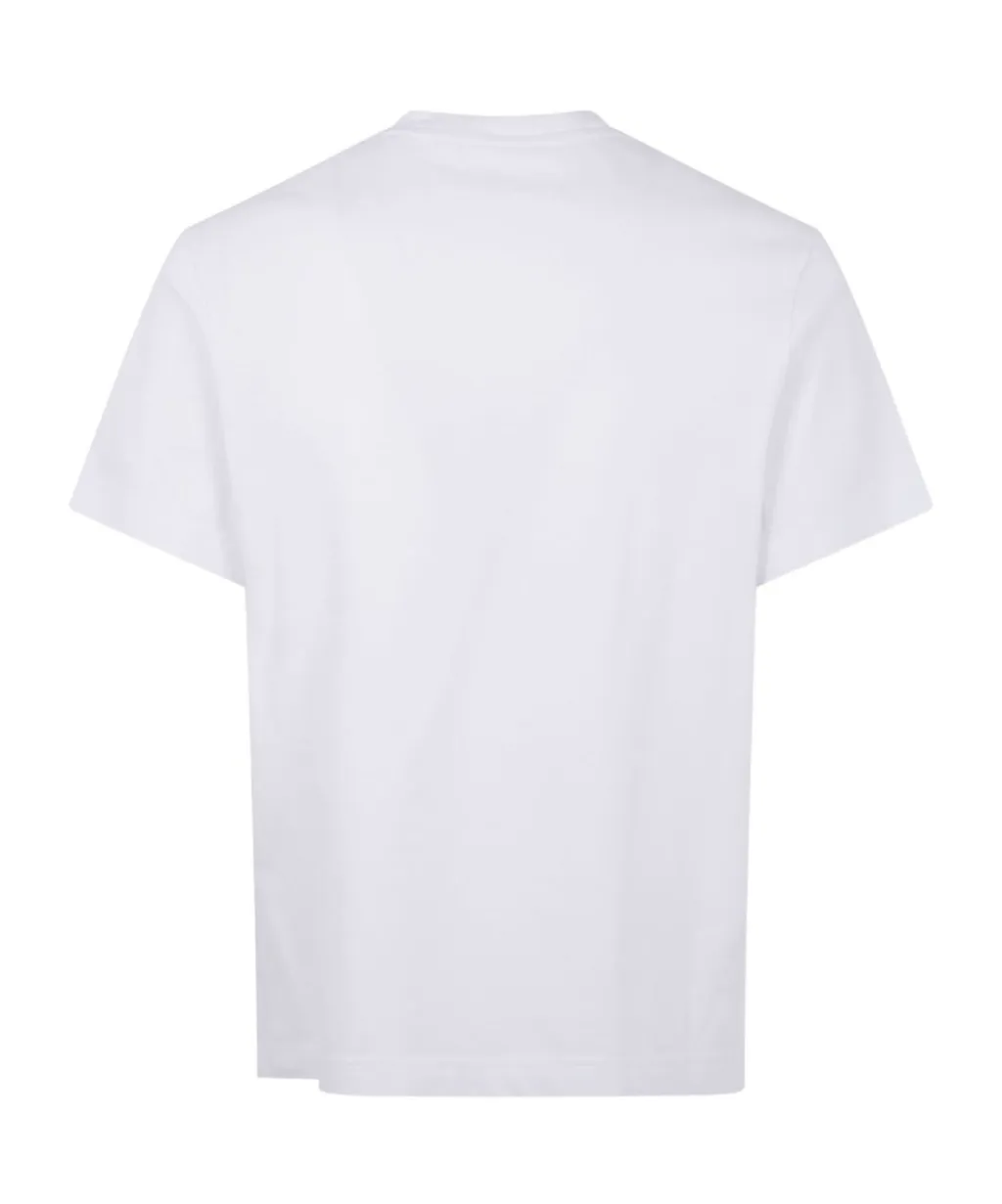Embroidered Logo Cotton T-Shirt