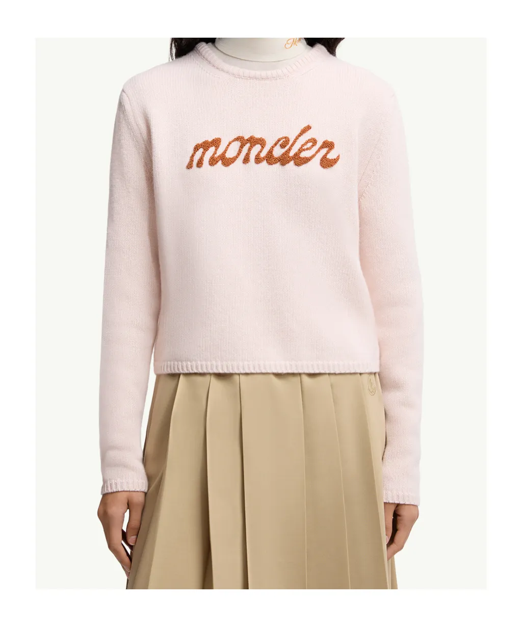 Logo Detailed Crewneck Jumper