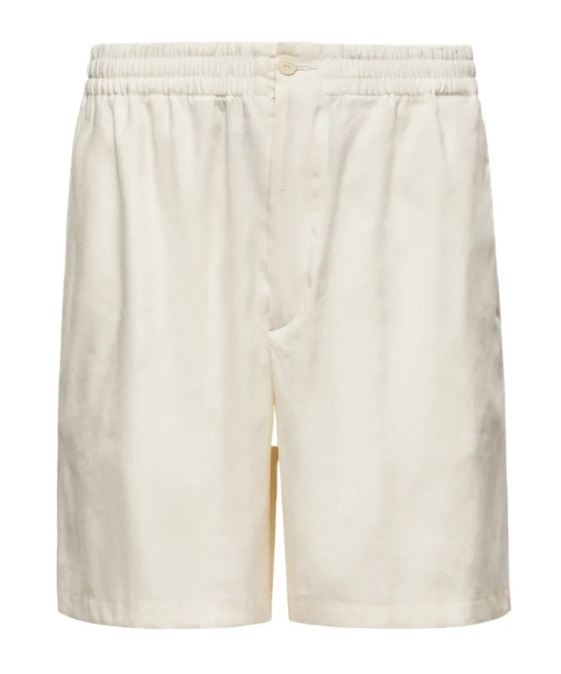 X Gilga Farm By Donald Glover Linen Blend Shorts