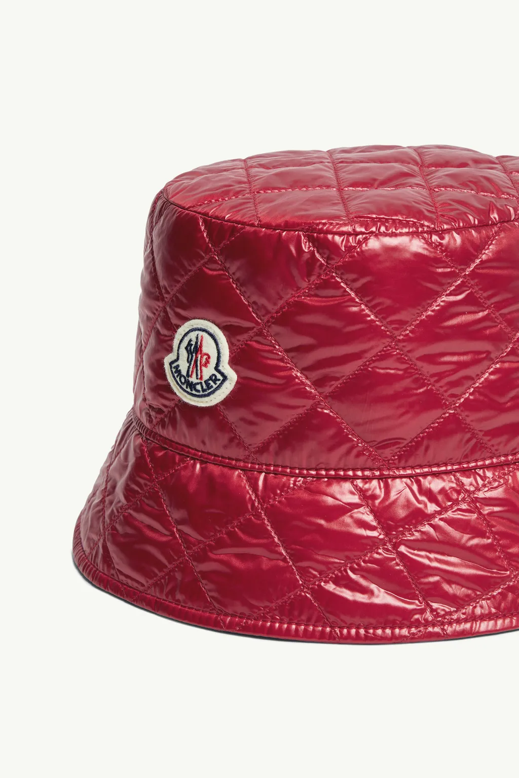 Diamond-Quilted Padded Bucket Hat