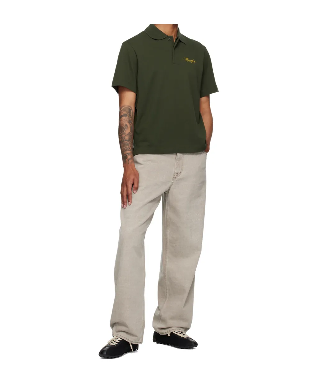 Lapel Short Sleeve Polo Shirt