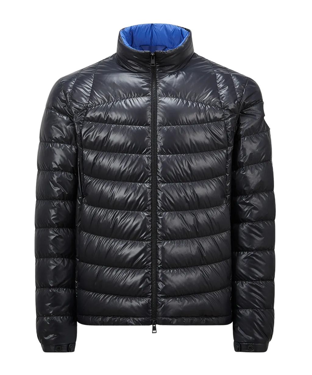 Galeso Logo Patch Zip-Up Jacket