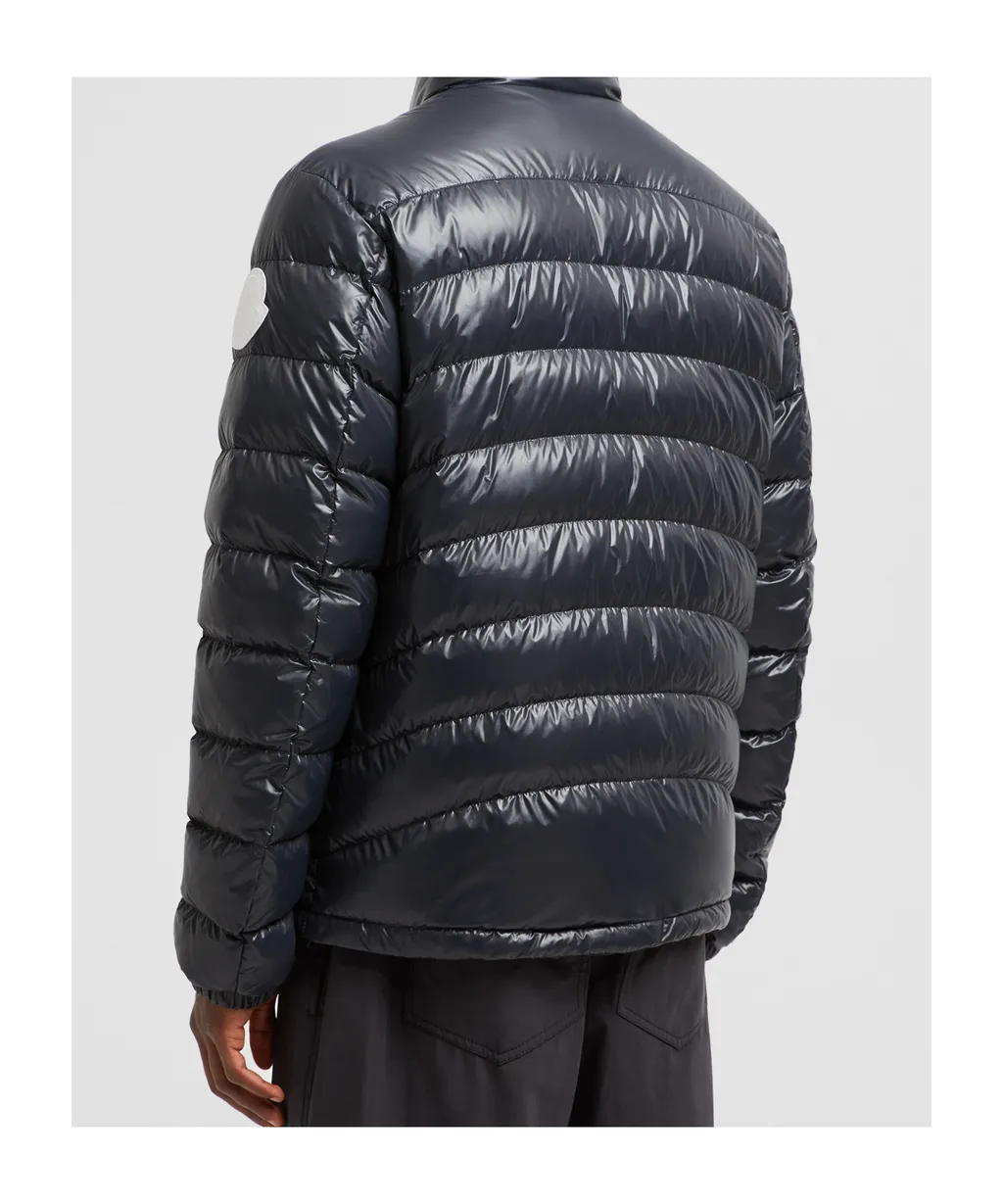 Galeso Logo Patch Zip-Up Jacket