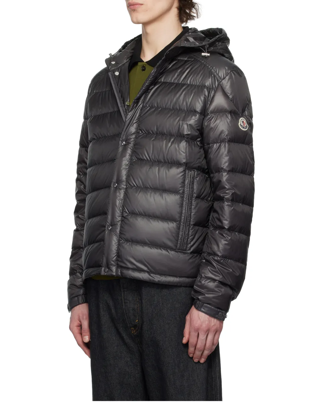 Gliere Logo Patch Padded Jacket