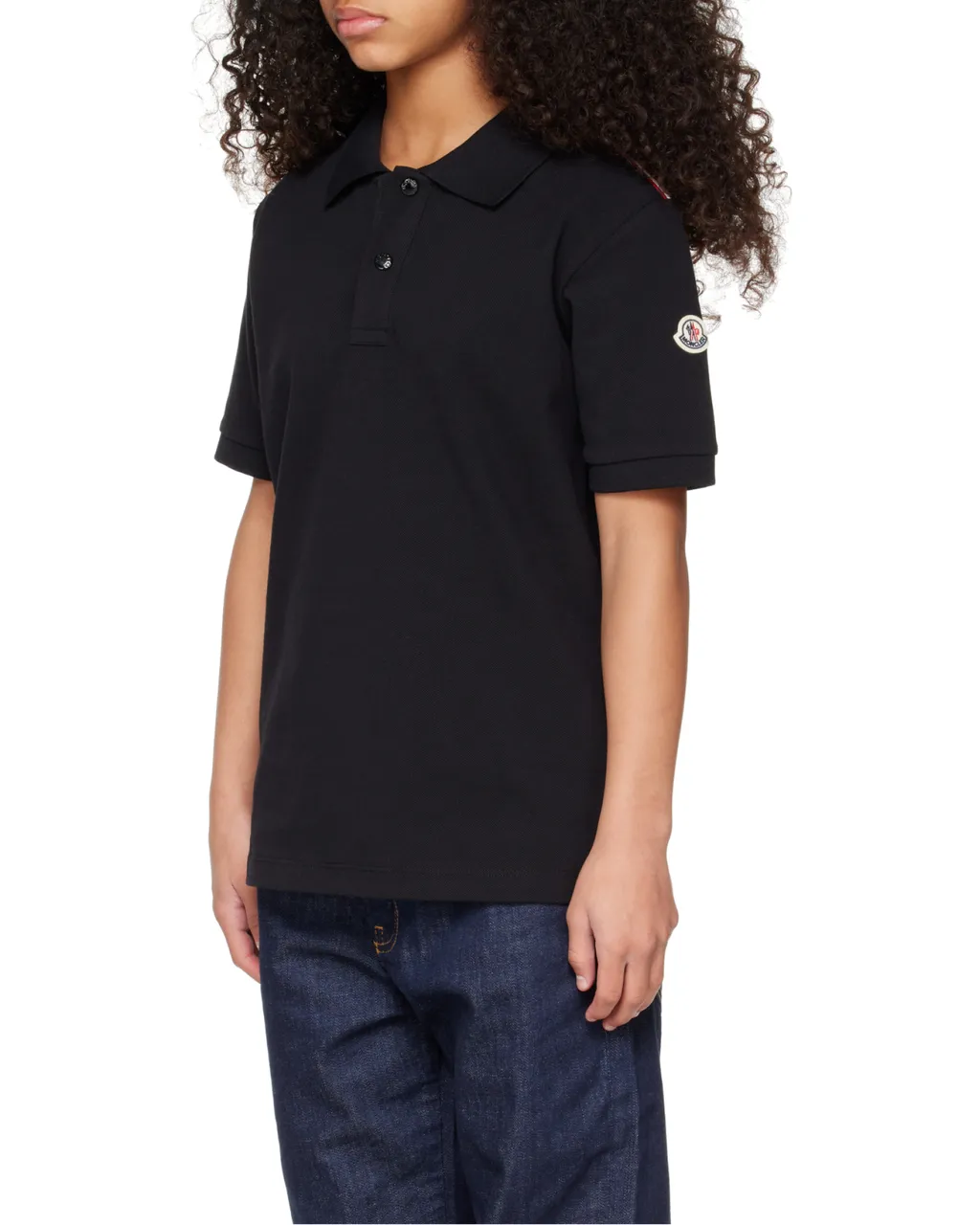Stripe-Trim Polo Shirt