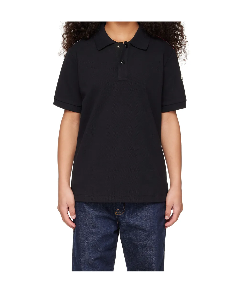 Stripe-Trim Polo Shirt