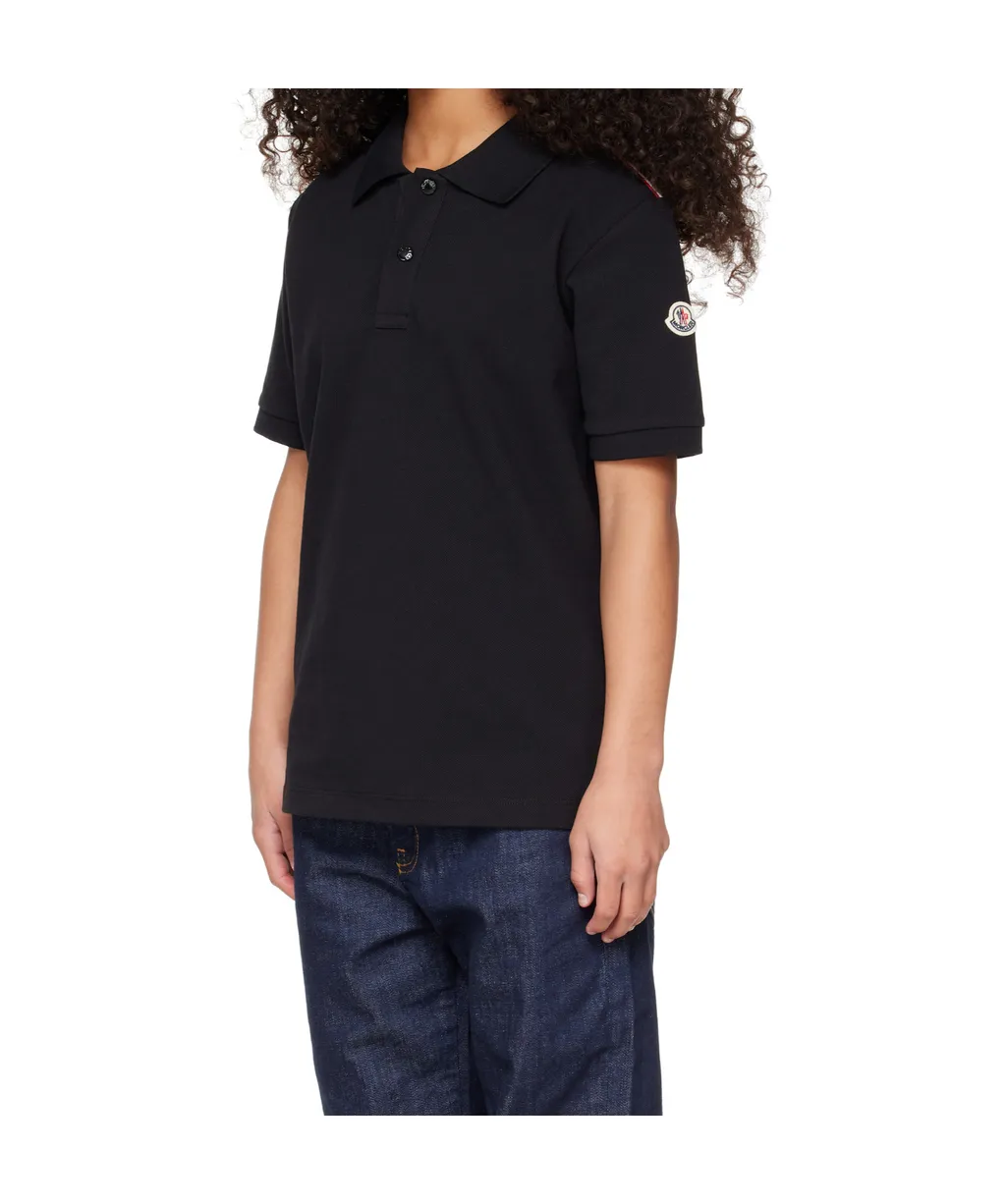 Stripe-Trim Polo Shirt