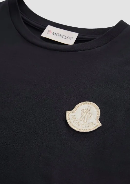 Embroidered Logo Patch T-Shirt