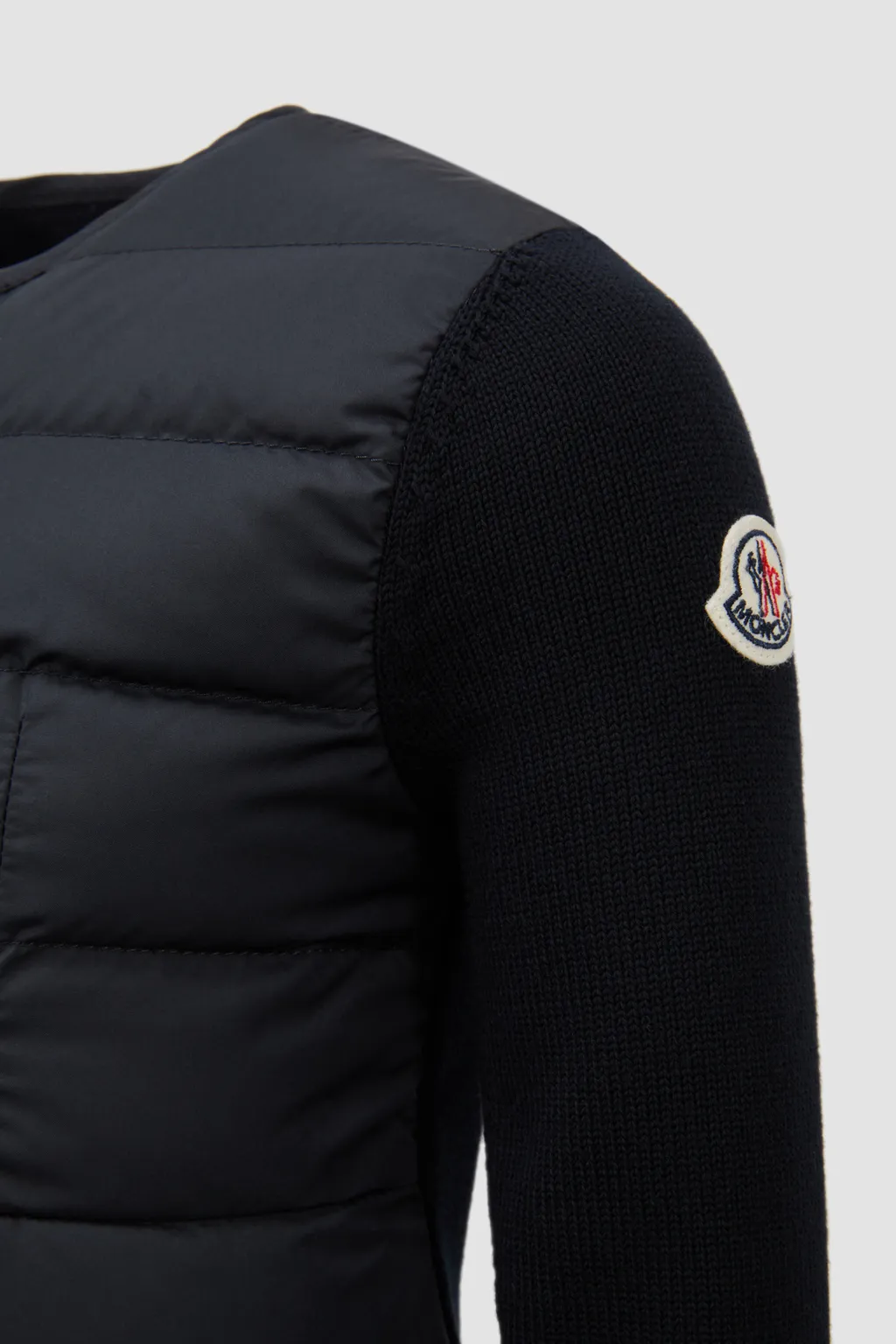 Padded Logo Patch Jacket