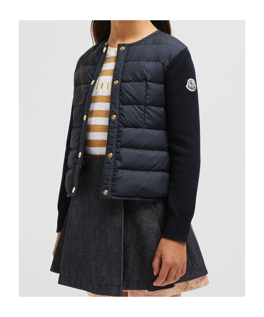Padded Logo Patch Jacket