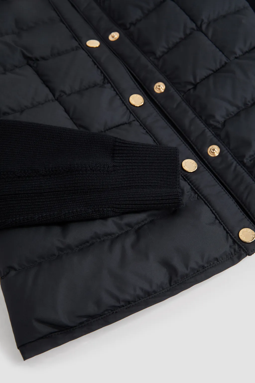 Padded Logo Patch Jacket