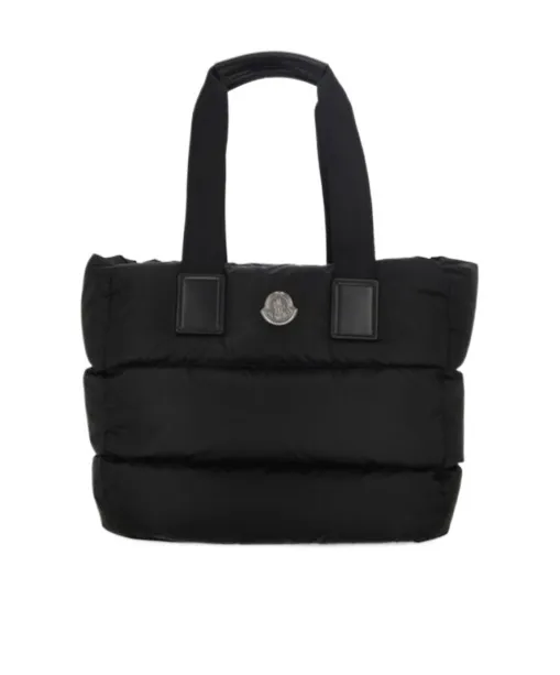 Logo Patch Padded Tote Bag