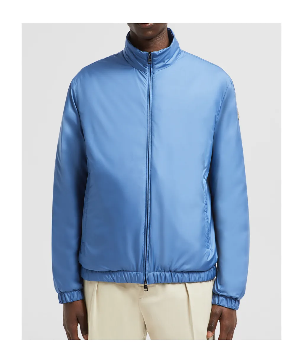 High-Neck Zipped Jacket
