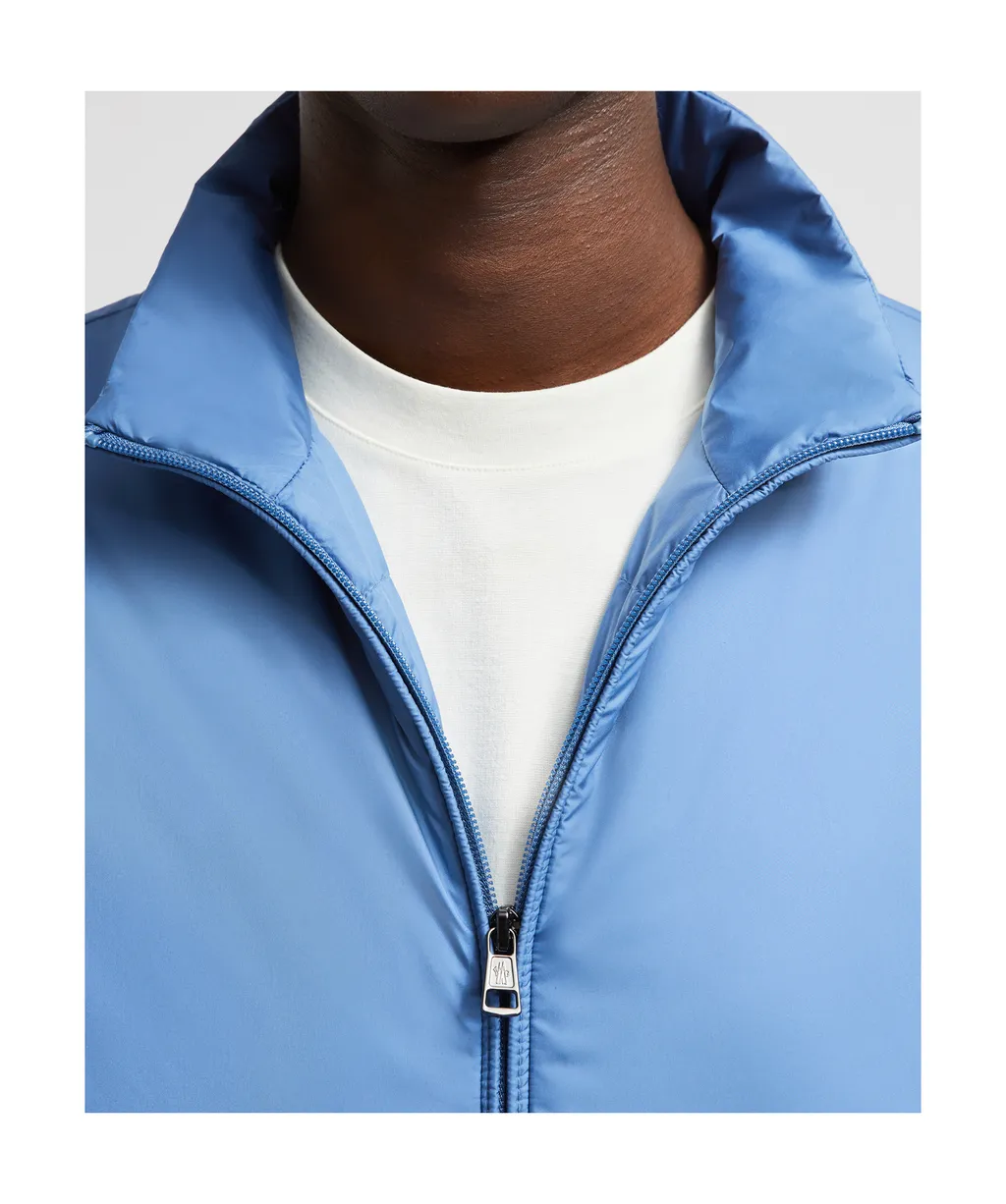 High-Neck Zipped Jacket