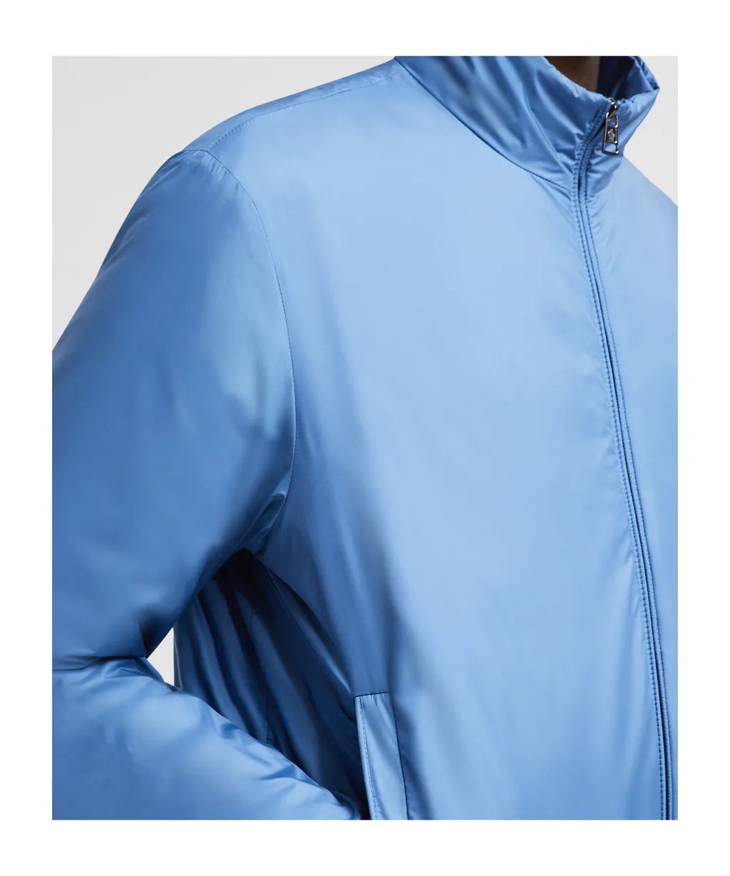 High-Neck Zipped Jacket