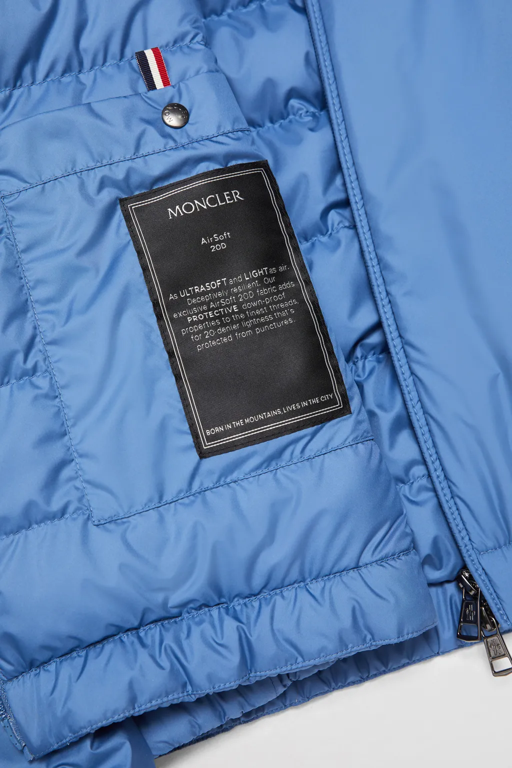 High-Neck Zipped Jacket