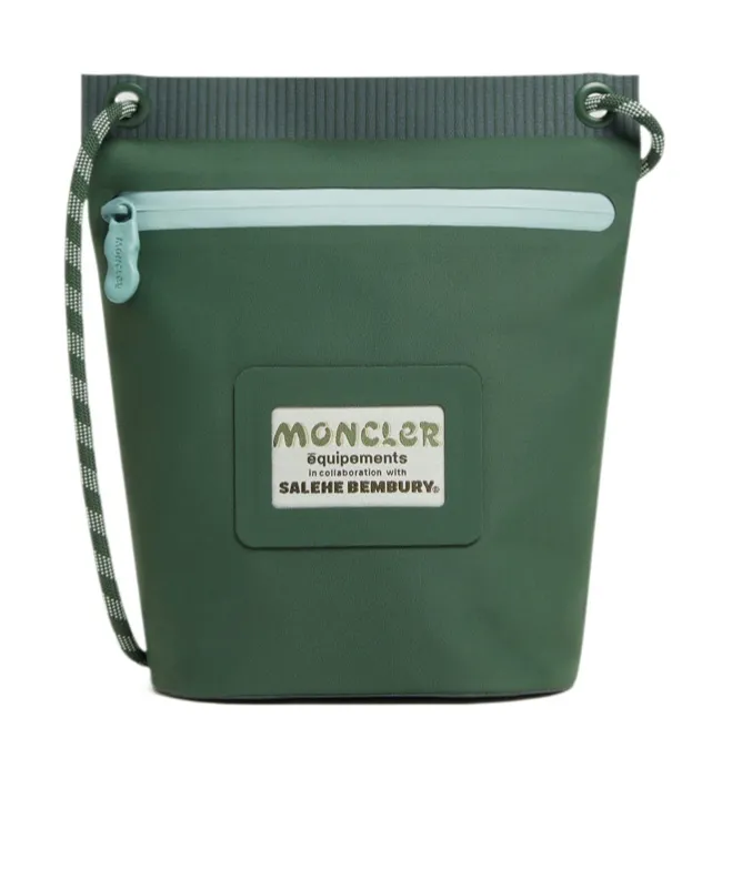 Amoeba Logo Patch Messenger Bag