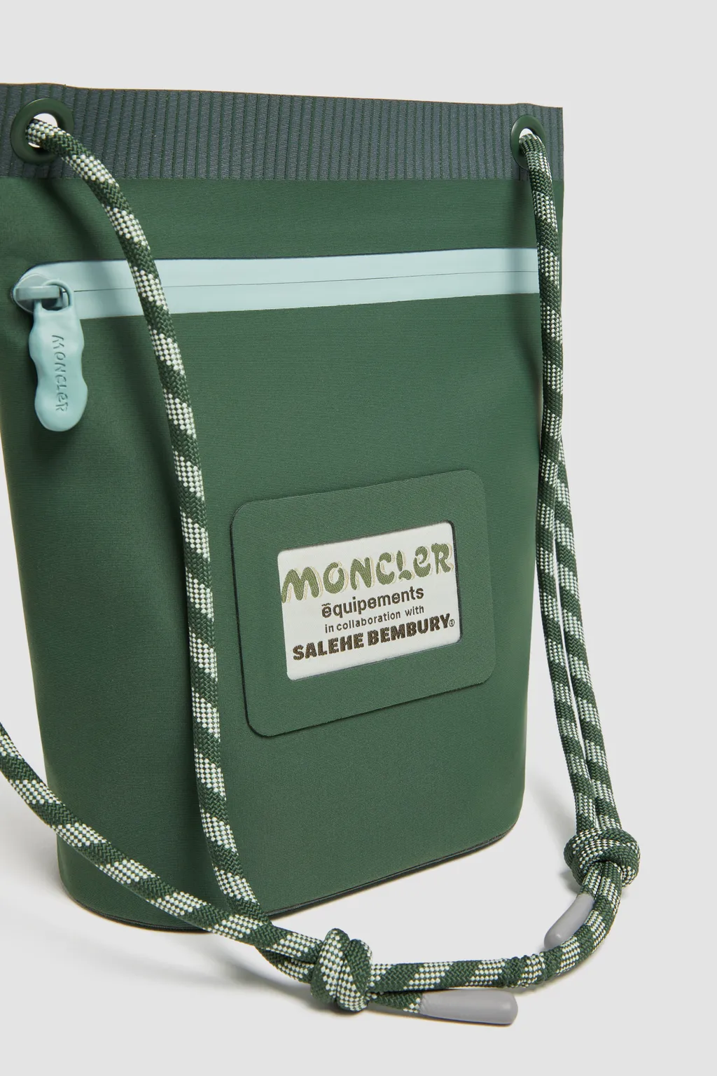 Amoeba Logo Patch Messenger Bag