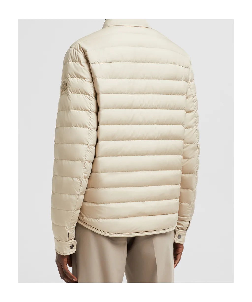 Collared Button-Up Padded Jacket
